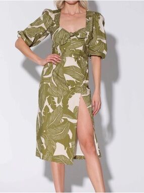 Walter Baker Juanita Royal Palm Dress